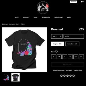 Dark Days Doomed Tee